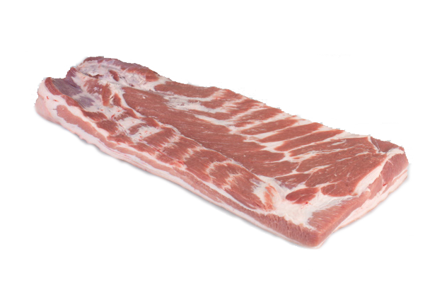 PORK BELLY SHEET RIB RIND-OFF IWP FZ